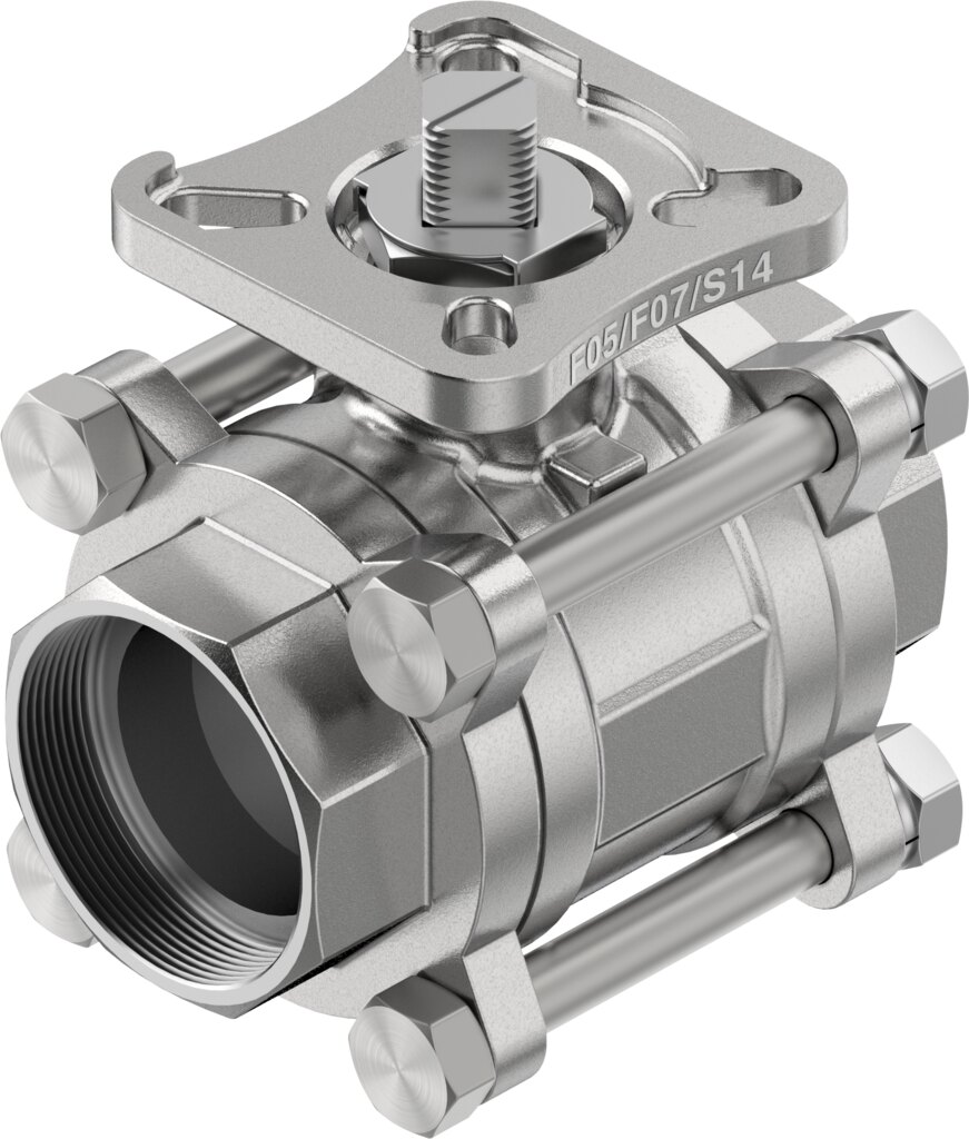 Kugelhahn VZBE-11/2-WA-63-T-2-F0507-V15V15 - Festo 8089044