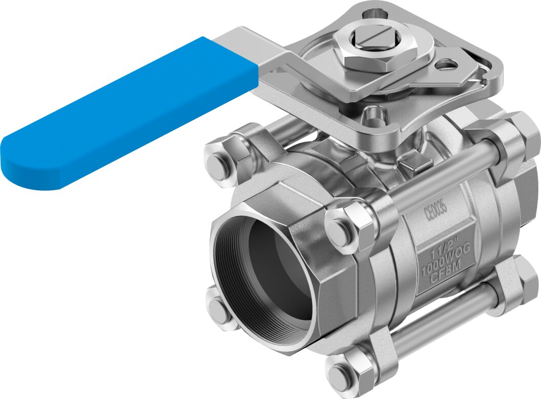 Kugelhahn VZBE-11/2-WA-63-T-2-F0507-M-V15V15 - Festo 8089061