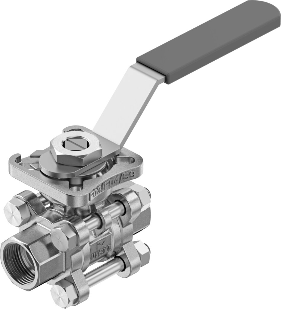 Kugelhahn VZBE-3/8-WA-63-T-2-F0304-M-V15V15 - Festo 8089056