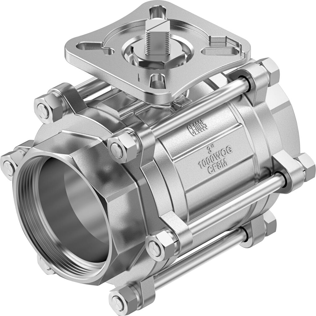 Kugelhahn VZBE-3-WA-63-T-2-F0710-V15V15 - Festo 8089047