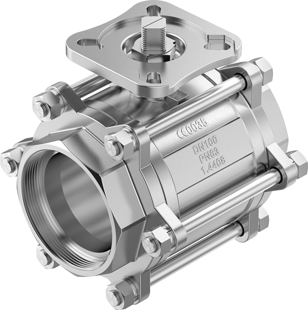 Kugelhahn VZBE-4-WA-63-T-2-F1012-V15V15 - Festo 8089048
