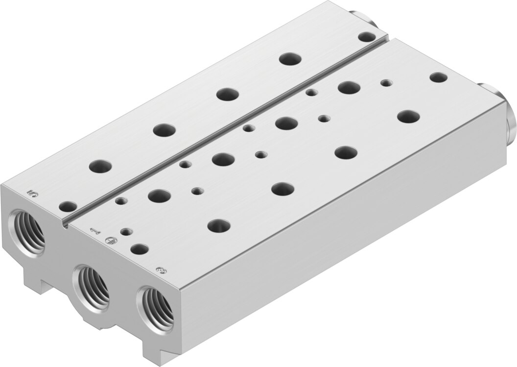 Manifold block VABM-B10-25S-N38-4 - Festo 8026272