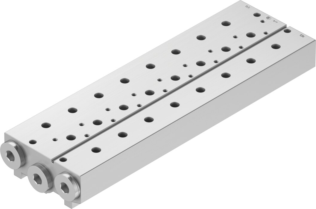 Anschlussblock VABM-B10-25S-N38-7 - Festo 8026275