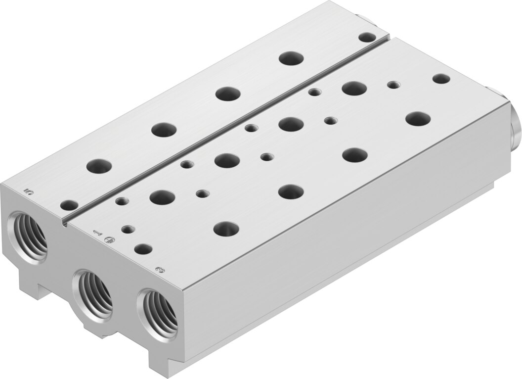 Anschlussblock VABM-B10-30S-G12-4 - Festo 8026379