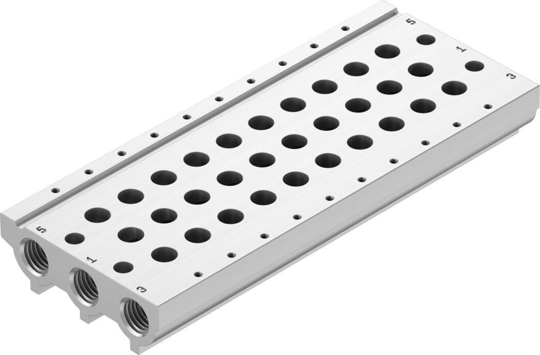 Anschlussleiste VABM-L1-10HWB-G18-20-GR - Festo 595263