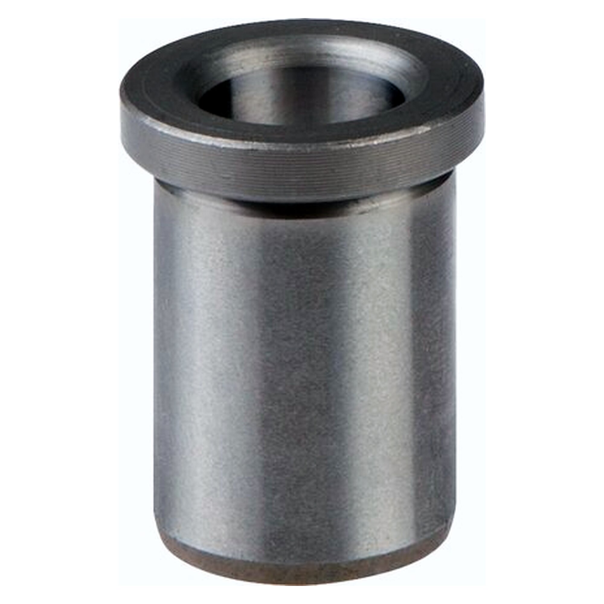 Collar drill bushing form A to DIN 172, bore 6.5 x 16 mm, collar 15 mm, case-hardening steel