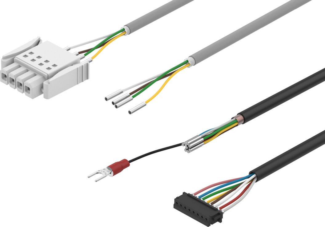 Connecting cable NEBM-L15G24-ES-3-LE24 - Festo 8178802