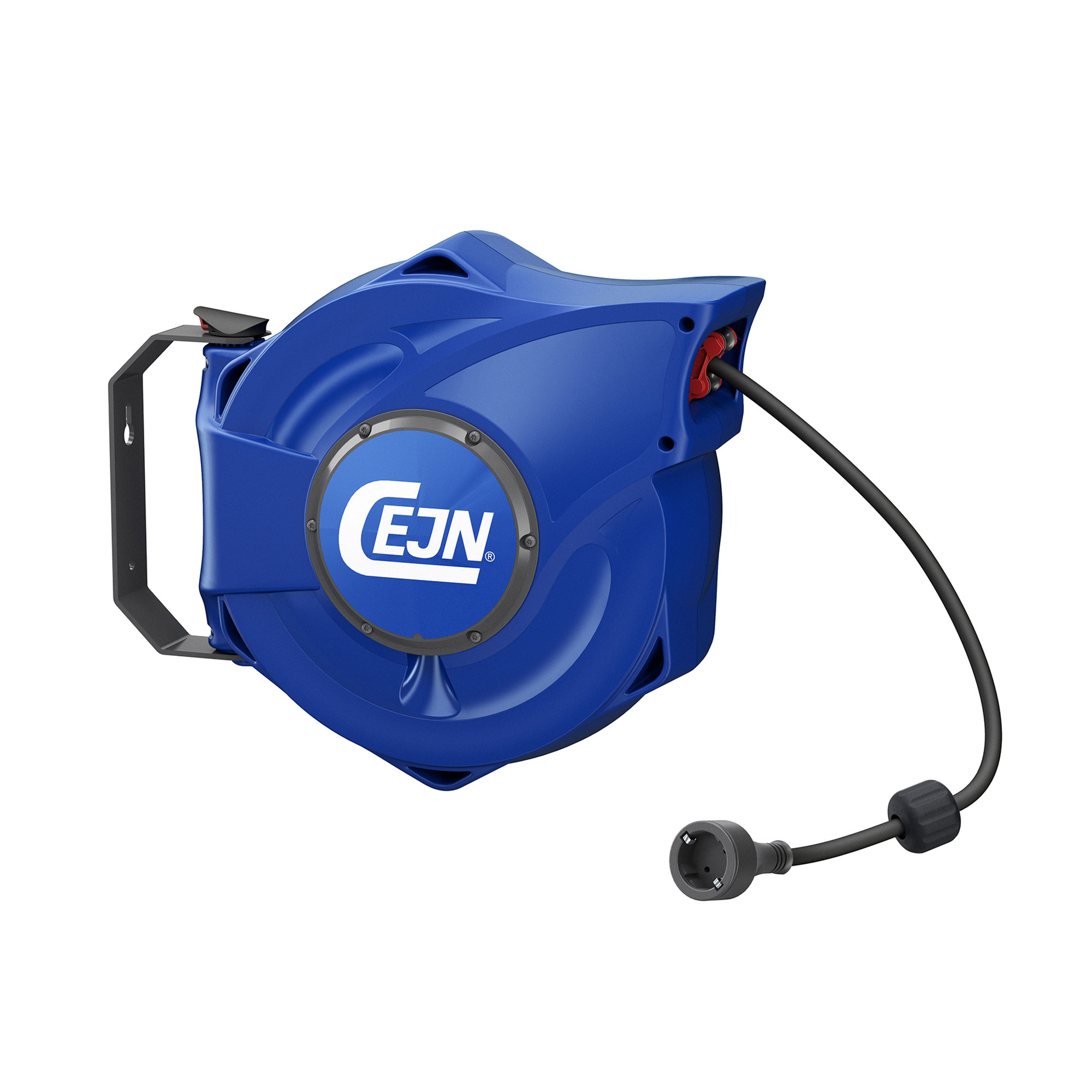 Electrical cable reeler, 3x1.5 mm², max. 240 V, max. 10 Amps, 17m - Riegler 174140