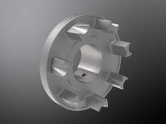 KTR 10007022. Roflex 160 Roflex 160 Nockenteil 1.0 D.75H7 Nut DIN 6885/1-JS9 Gewinde