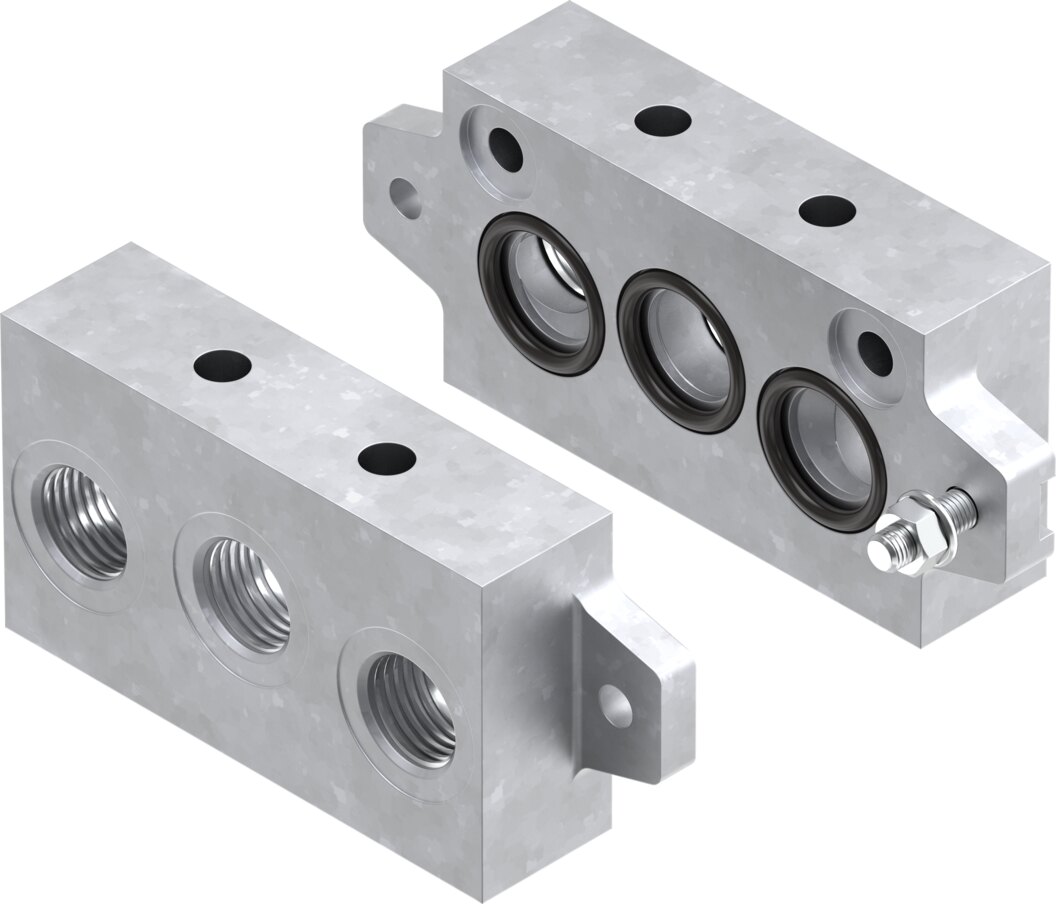 End plate kit NEV-3DA/DB-NPT - Festo 13997