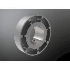 KTR 10007296. Roflex 110 Roflex 110 Taschenteil 1.0 D.40H7 Nut DIN 6885/1-JS9 Gewinde