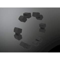 KTR 10004553. Roflex 140 Set torsion damper NBR 80 Sh-A 6 piece