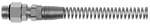 Riegler 110658.Straight screw-in fitting, Kink protection spring rotating