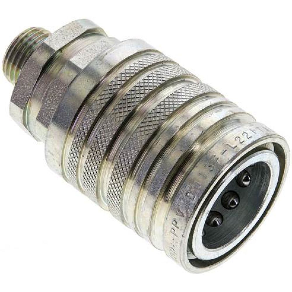 Steckkupplung ISO7241-1A, Muffe Baugr.3, 10 L (M16x1,5)