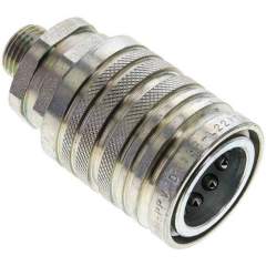 Steckkupplung ISO7241-1A, Muffe Baugr.3, 10 L (M16x1,5)