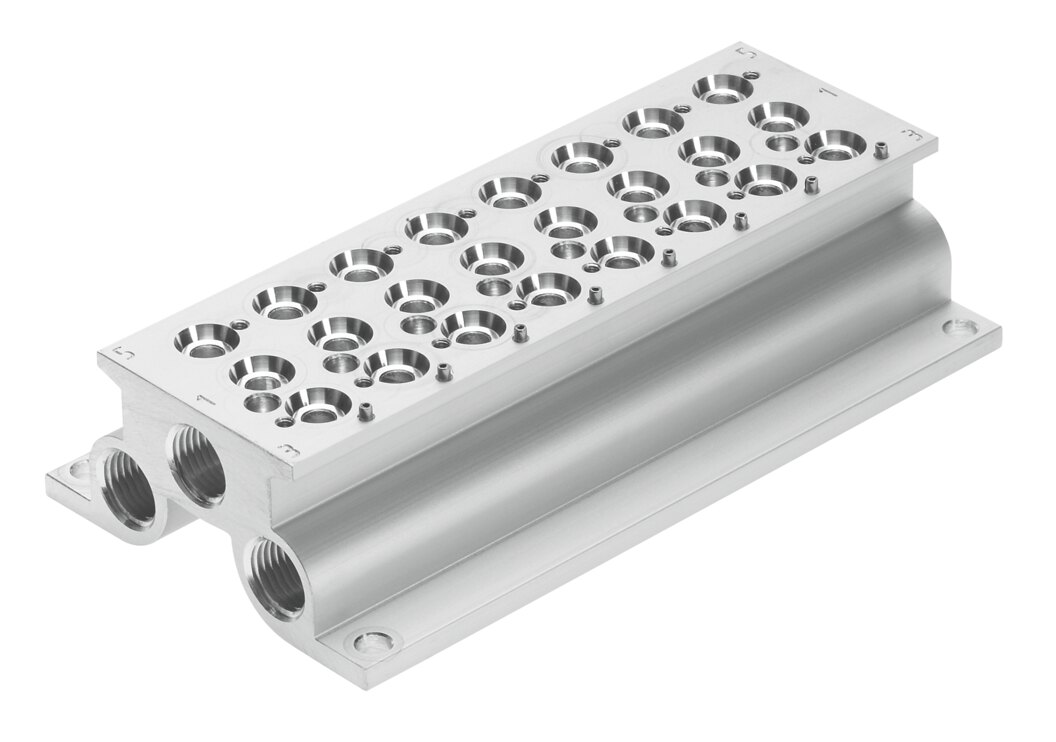 Anschlussblock CPE10-PRS-1/4-8-NPT - Festo 550076