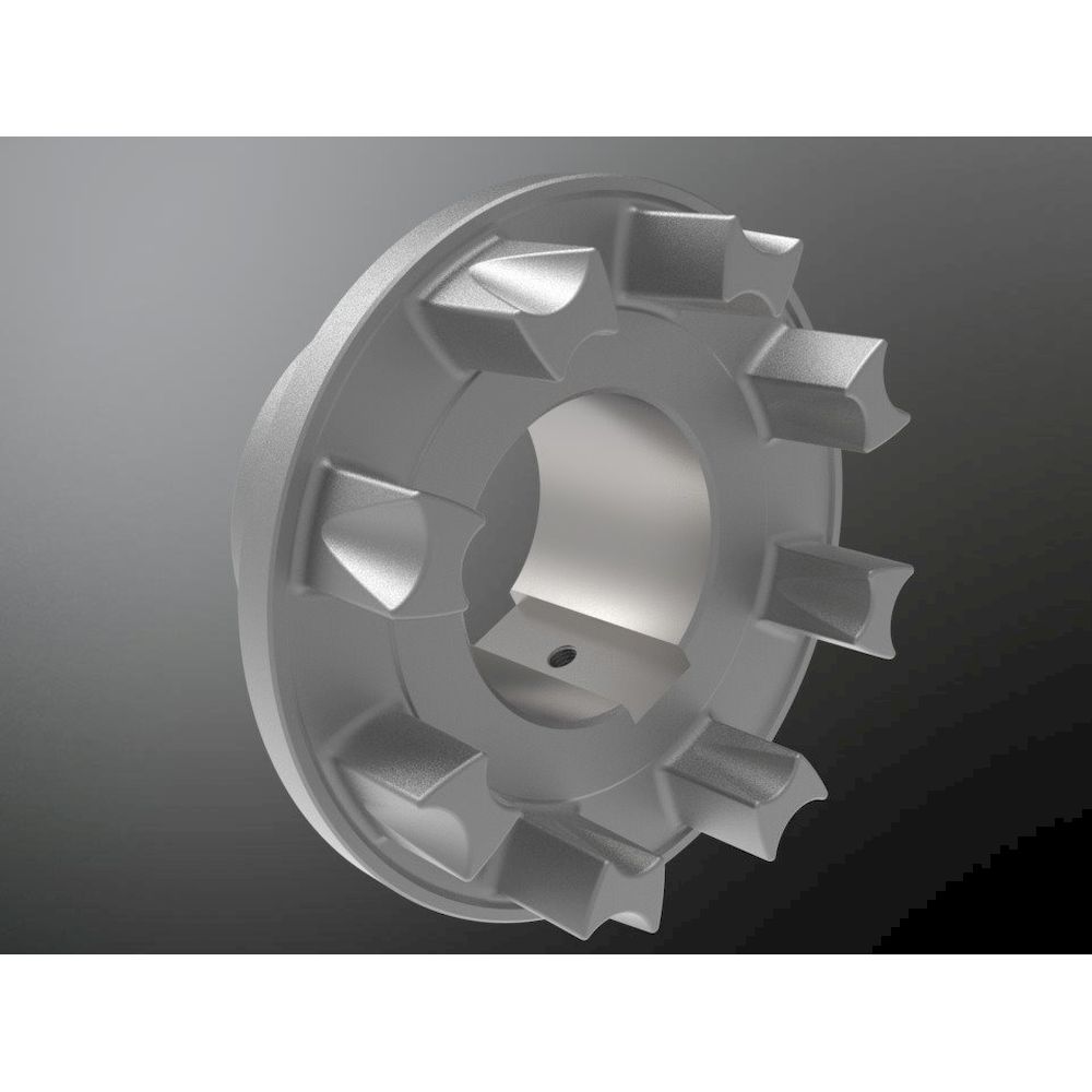 KTR 10007382. Roflex 160 Taschenteil 1.0 Ø48H7 Nut DIN 6885/1-JS9 thread