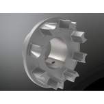 KTR 10007409. Roflex 180 Pocket part 1.0 Ø40H7 key to DIN 6885/1-JS9 thread