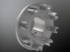 KTR 10007561. Roflex 280 Roflex 280 Taschenteil 1.0 D.120H7 Nut DIN 6885/1-JS9 Gewinde