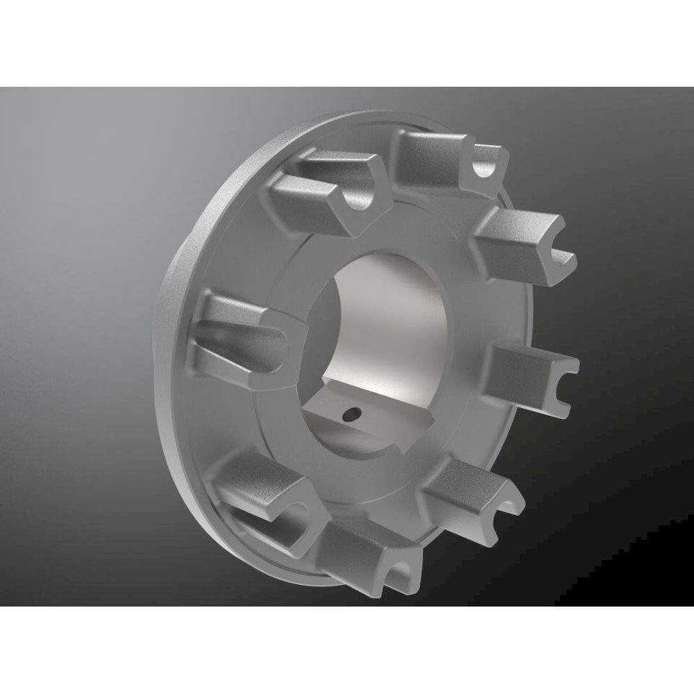 KTR 10007426. Roflex 200 Cam part 1.0 Ø40H7 key DIN 6885/1-JS9 thread