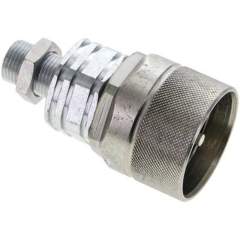 Schott-Schraubkupplung, Stecker Baugr.4, 12 L (M18x1,5)