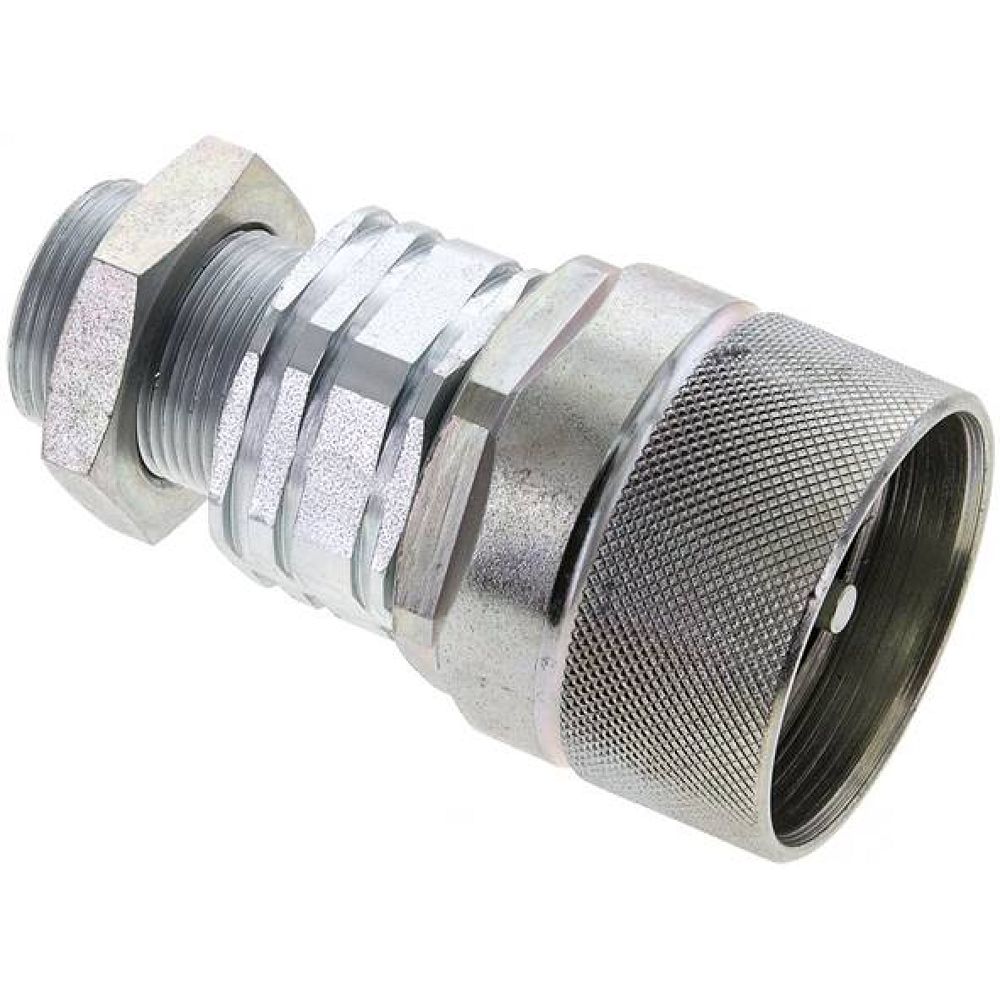 Schott-Schraubkupplung, Stecker Baugr.4, 18 L (M26x1,5)