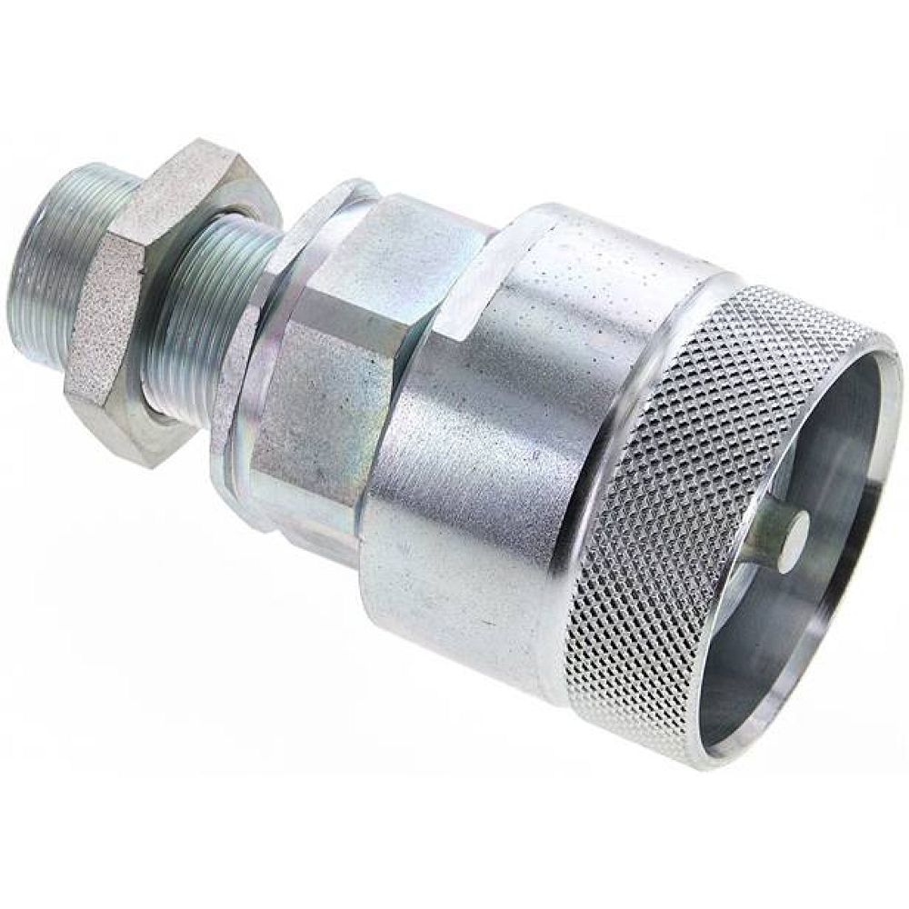 Schott-Schraubkupplung, Stecker Baugr.6, 18 L (M26x1,5)