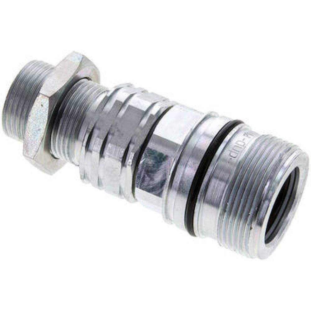 Schott-Schraubkupplung, Muffe Baugr.4, 22 L (M30x2)