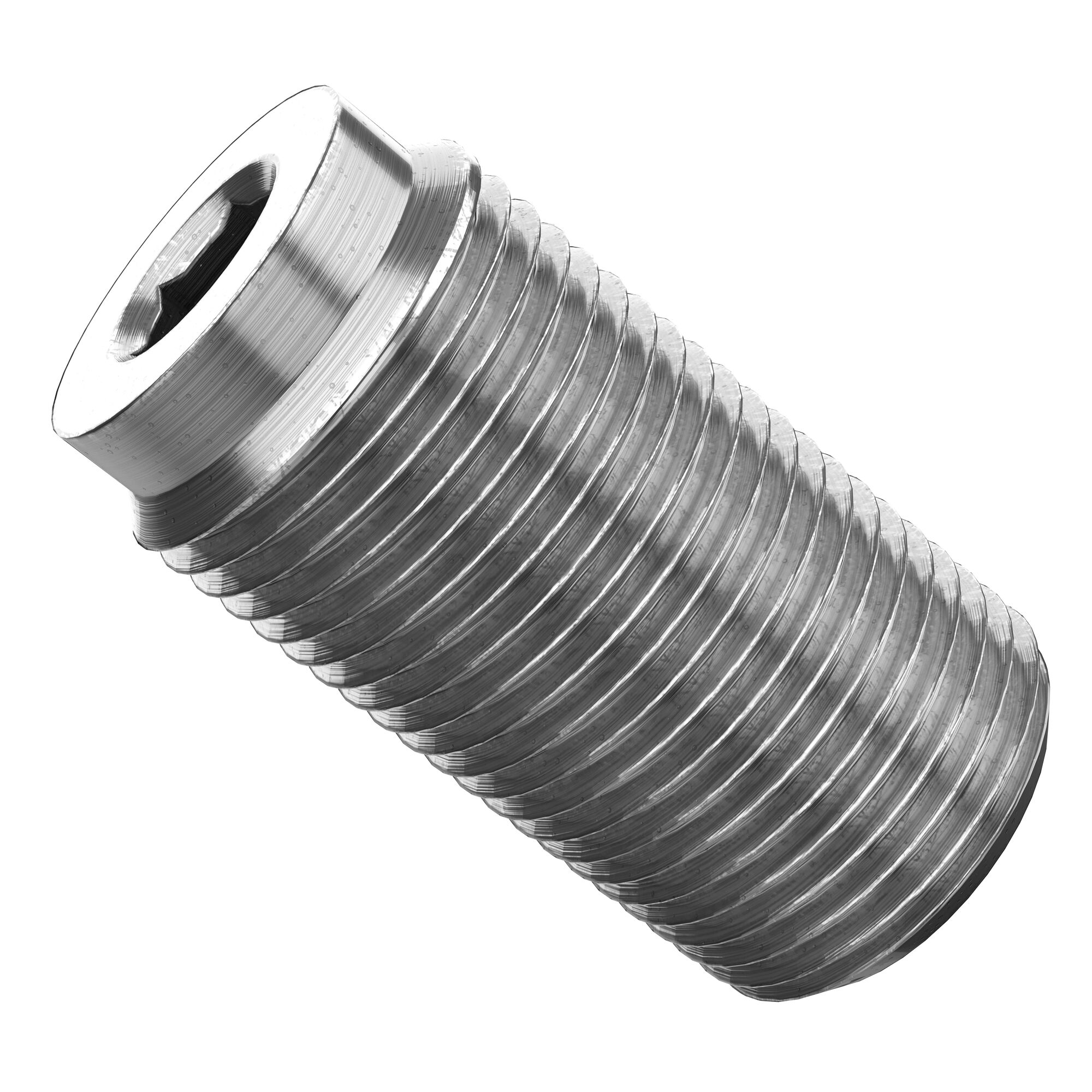 High-pressure adapter, fully threaded, G 1/8" to G 1/8", 150 MPa, black-zinc plated steel - Cejn 199500016