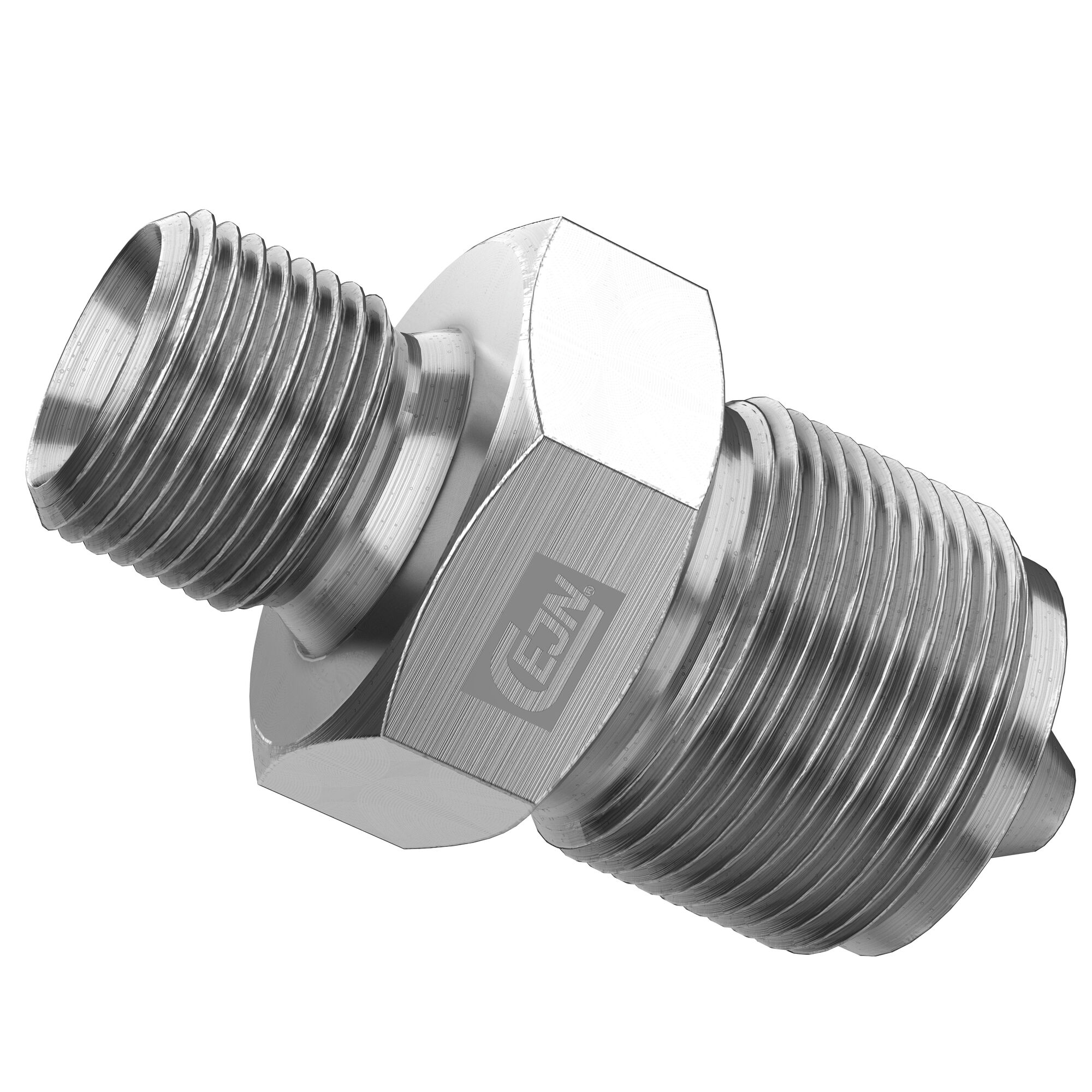 Hochdruckadapter, Außengewinde auf Außengewinde, G 1/4" auf 9/16"-18 UNF, 300 MPa - Cejn 199501605