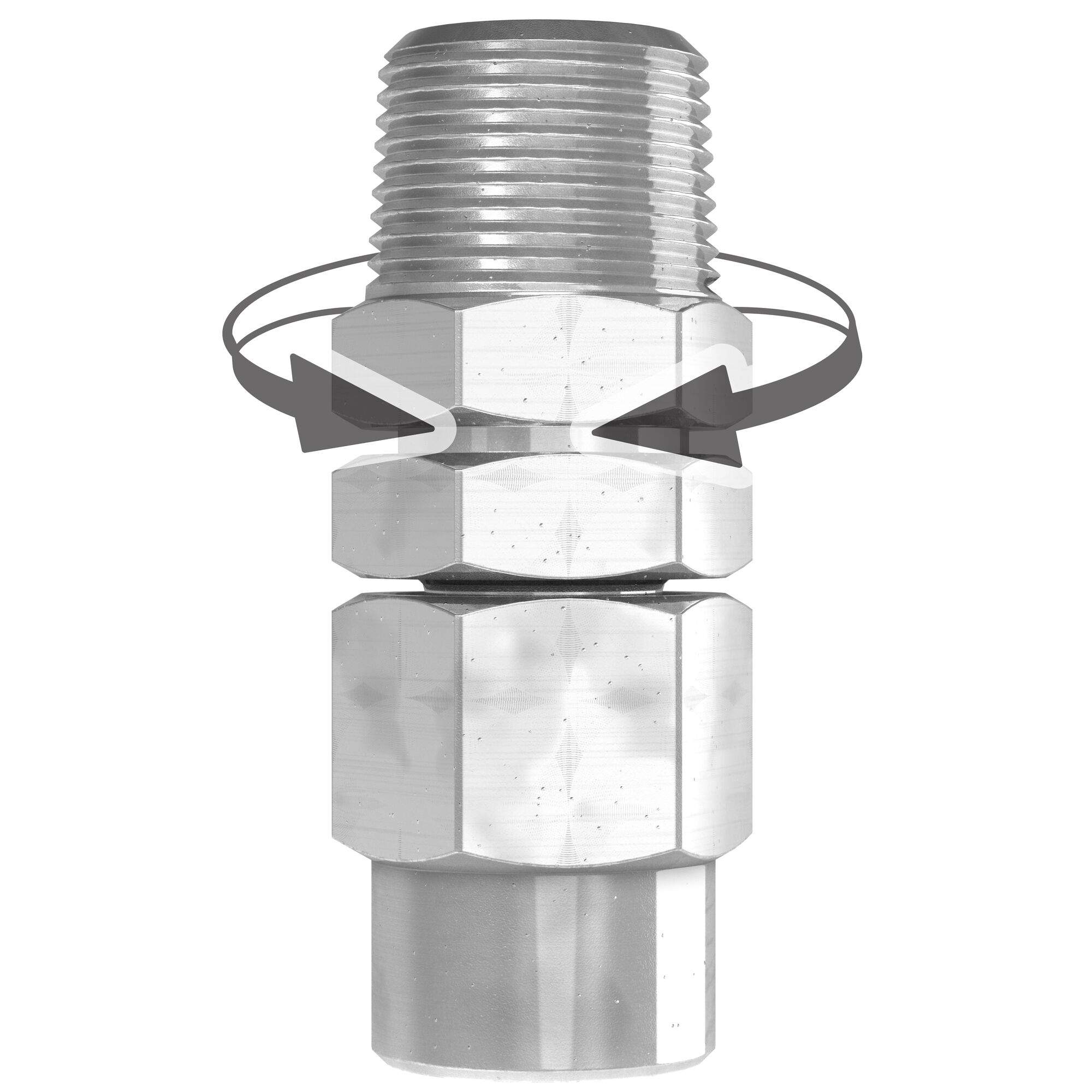 Stream-Line hose adapter, swivel, R 1/4", hose 5.0 x 8.0 mm - Cejn 199580877
