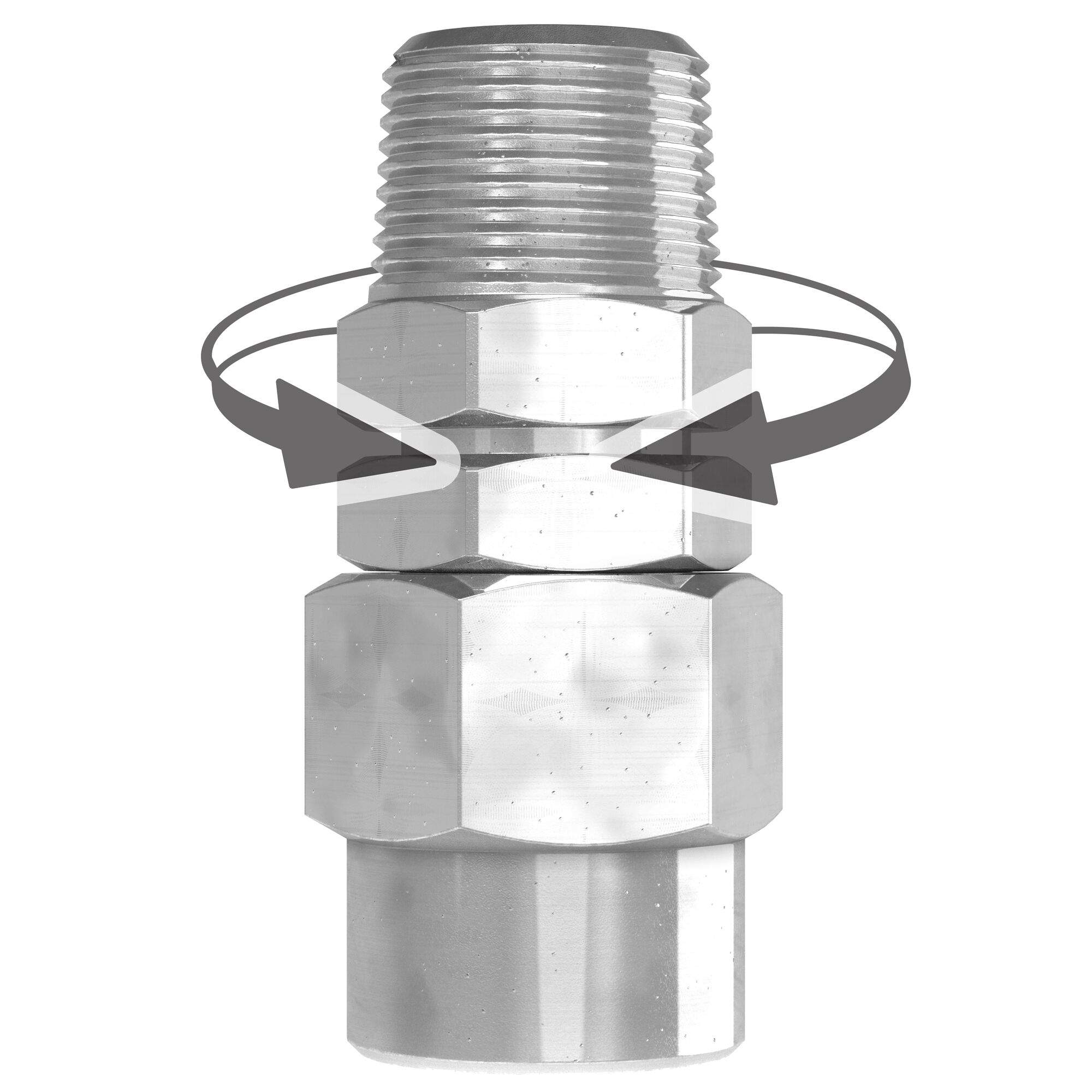 Stream-Line hose adapter, swivel, R 1/4", hose 6.5 x 10.0 mm - Cejn 199581077