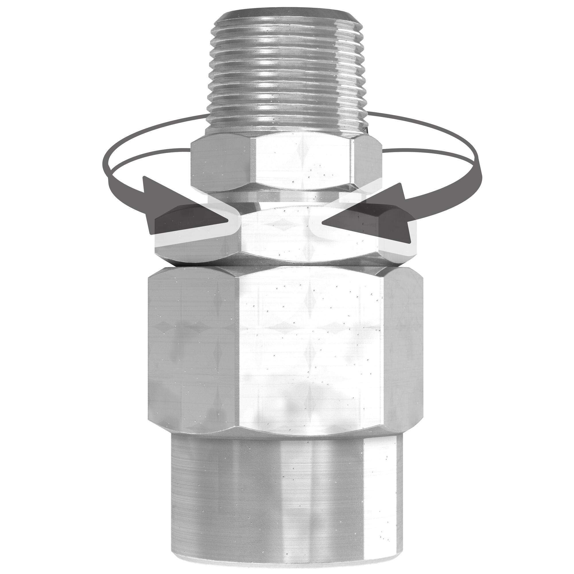 Stream-Line hose adapter, swivel, R 3/8", hose 9.5 x 13.5 mm - Cejn 199581379