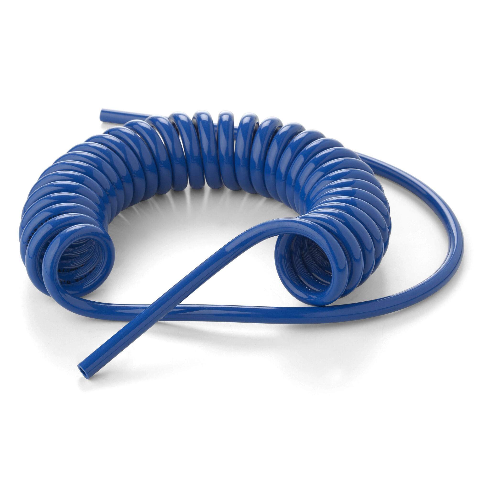 Compressed air spiral hose, PUR, 8 x 12 mm, 8 m, 10 bar, blue - Cejn 199586280