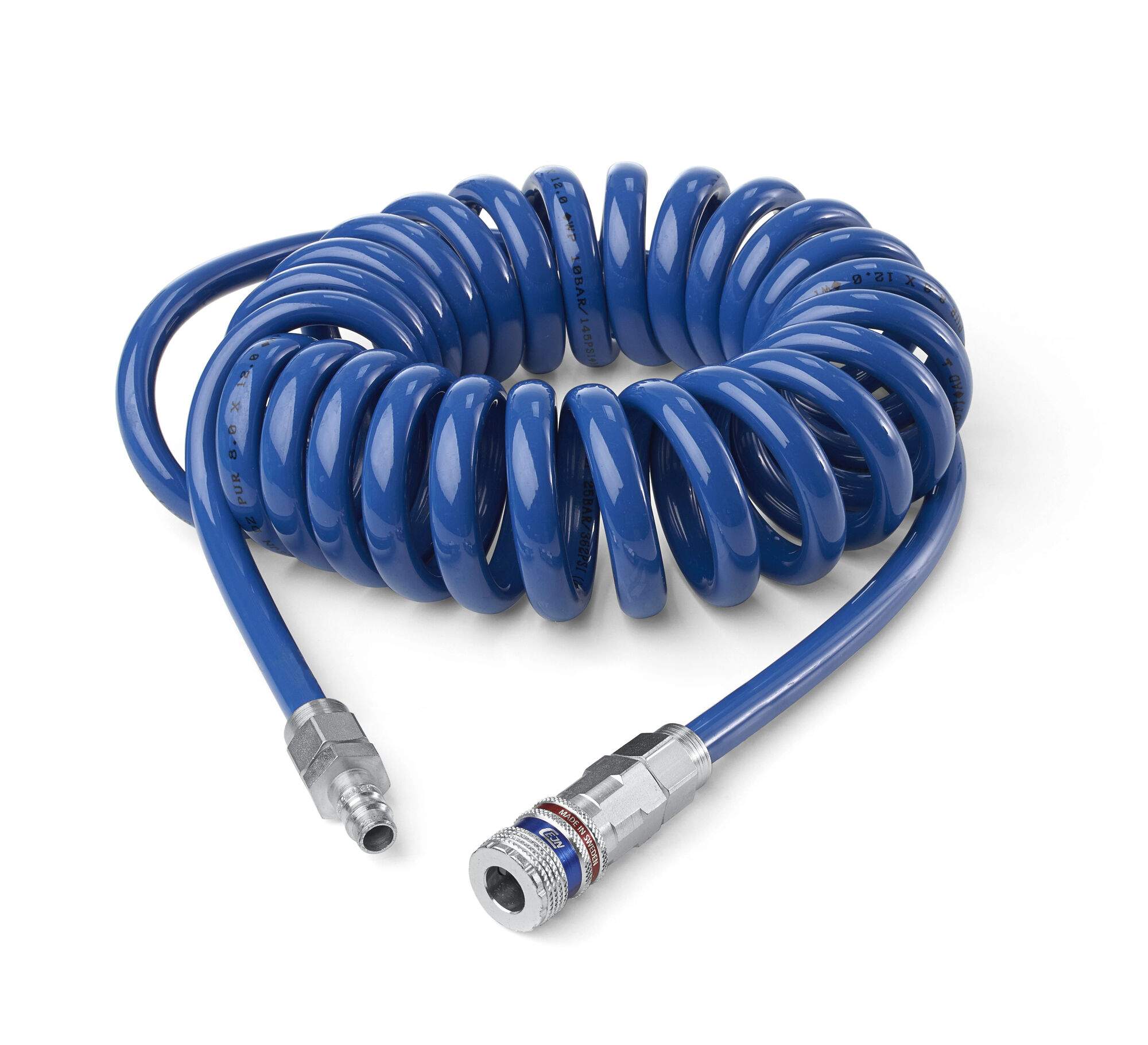 Compressed air hose kit, spiral hose 11 x 16 mm, eSafe 320, 2 m, PUR - Cejn 199589767