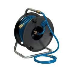 Riegler 113975.Compressed air hose drum, 20 m PVC hose Ø 12x6