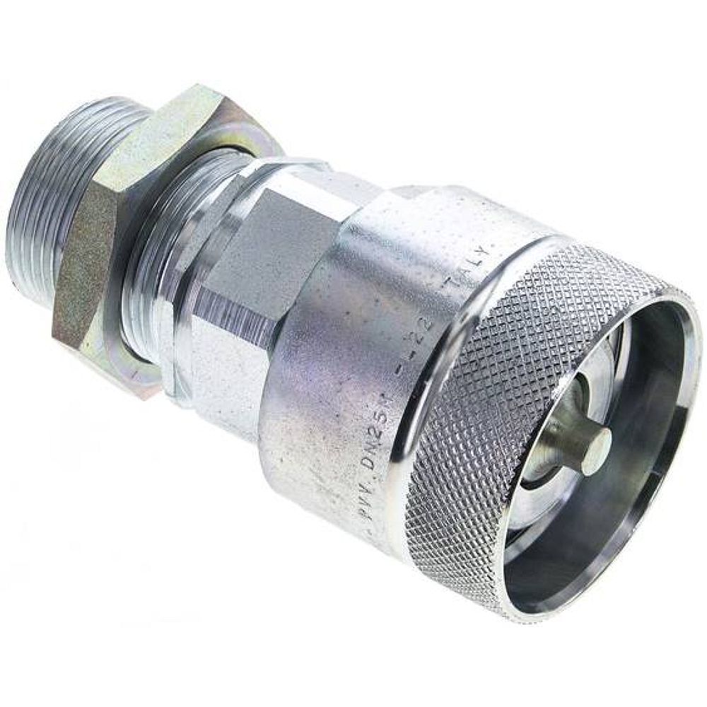 Schott-Schraubkupplung, Stecker Baugr.6, 28 L (M36x2)