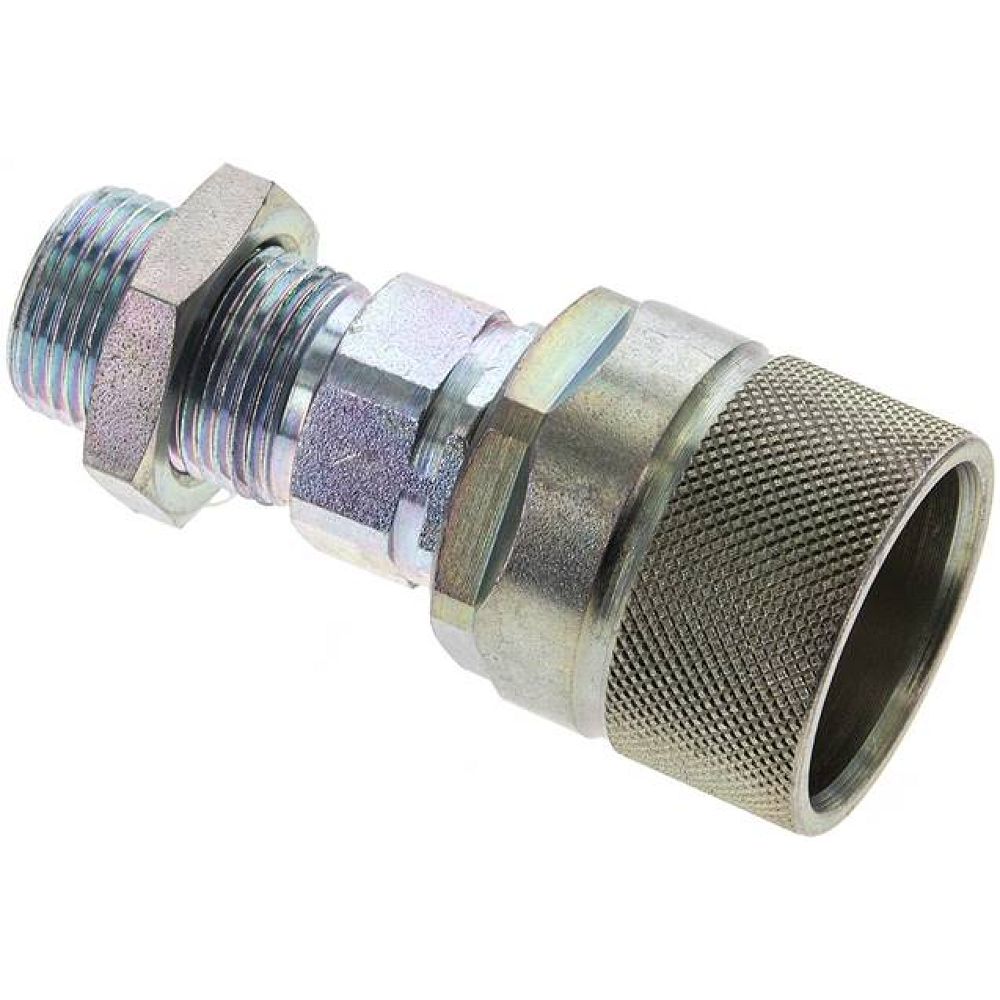 Schott-Schraubkupplung, Stecker Baugr.2, 12 S (M20x1,5)