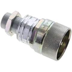 Schott-Schraubkupplung, Stecker Baugr.4, 16 S (M24x1,5)