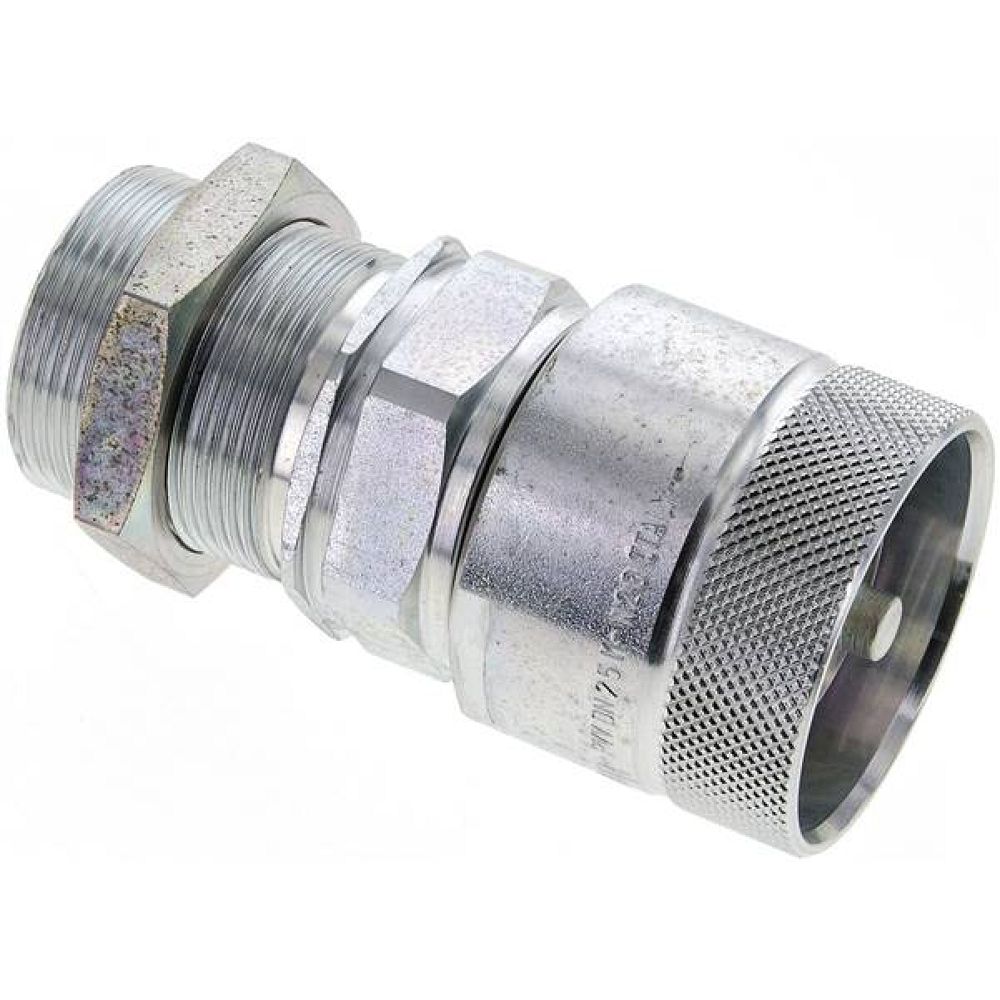 Schott-Schraubkupplung, Stecker Baugr.6, 30 S (M42x2)