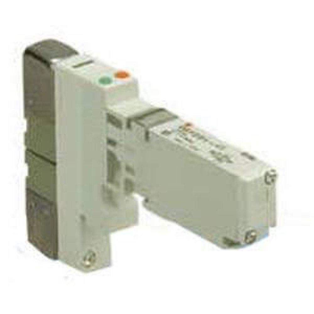 SMC VQ2101N-5W1-Q. VQ2*0*, 2000 Series, 5 Port Solenoid Valve, Plug-in, Base Mounted