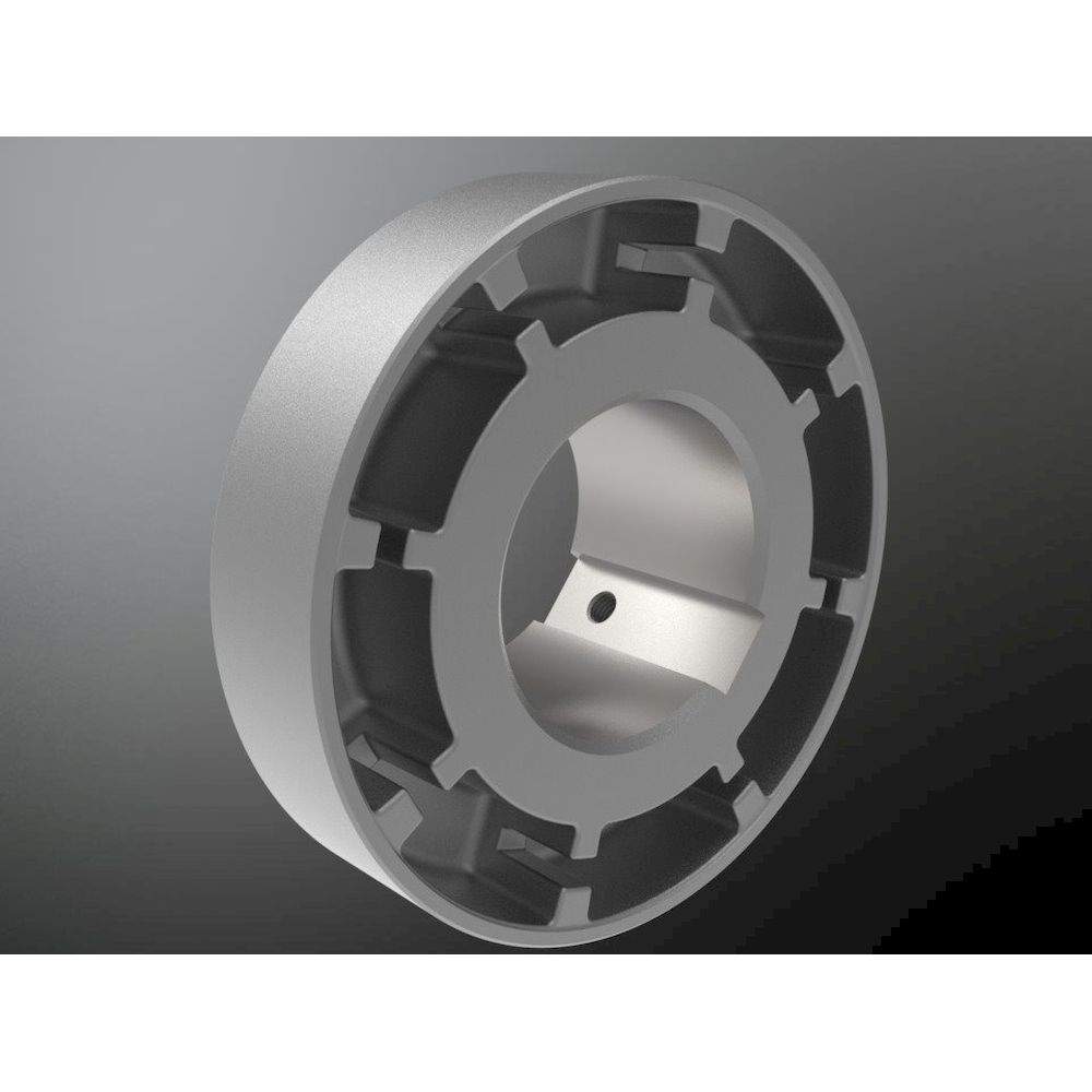 KTR 10007354. Roflex 225 Roflex 225 Nockenteil 1.0 D.75H7 Nut DIN 6885/1-JS9 Gewinde