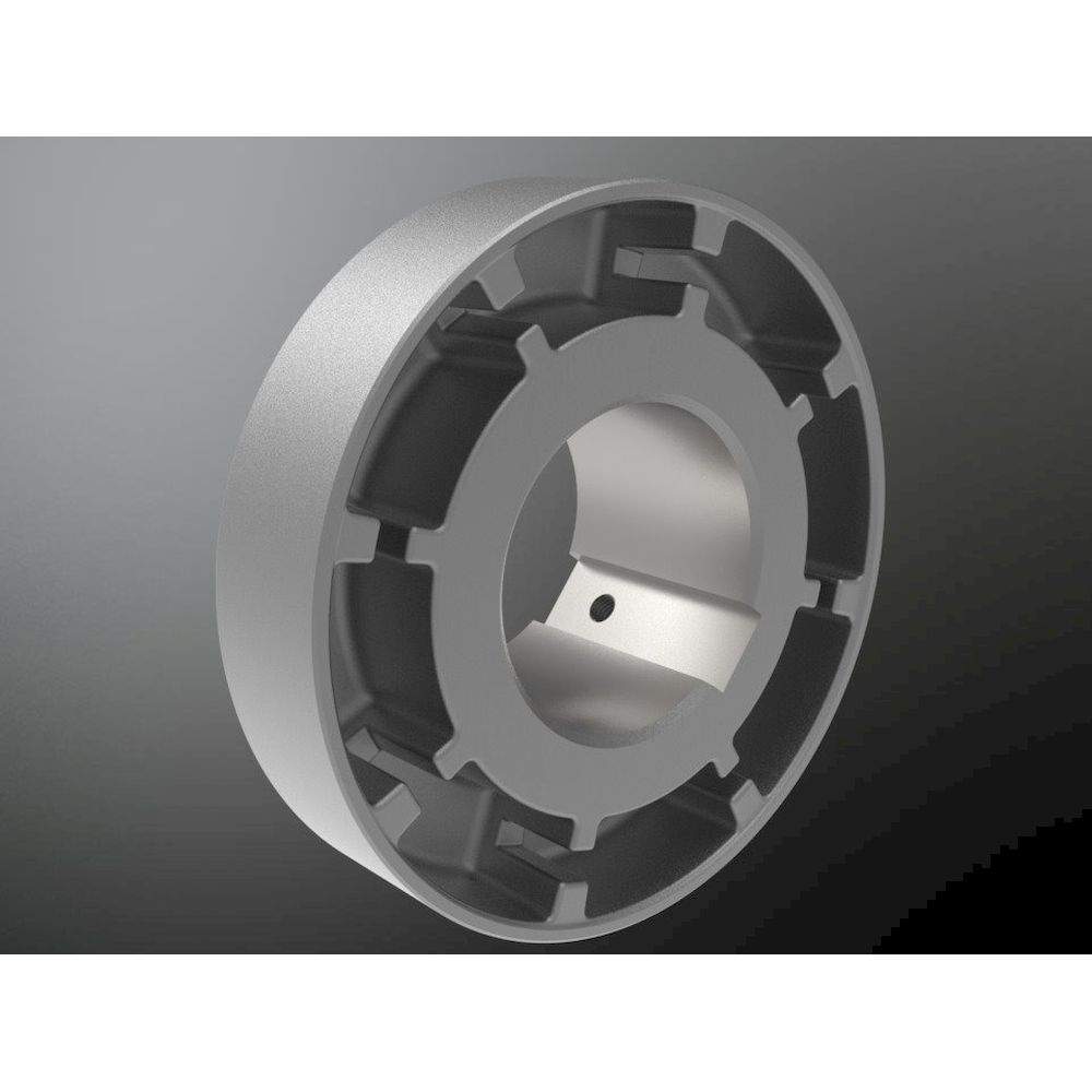 KTR 10007394. Roflex 160 Roflex 160 Nockenteil split D.50H7 Nut DIN 6885/1-JS9 Gewinde