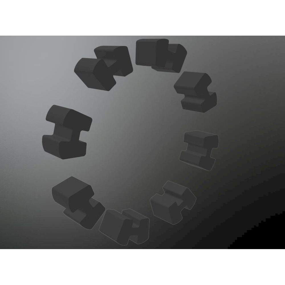 KTR 10006983. Roflex 225 Set torsion damper NBR 80 Sh-A 8 piece