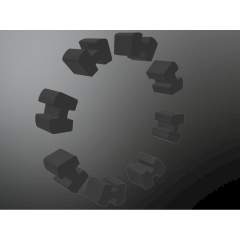 KTR 10006984. Roflex 250 Set torsion damper NBR 80 Sh-A 8 piece