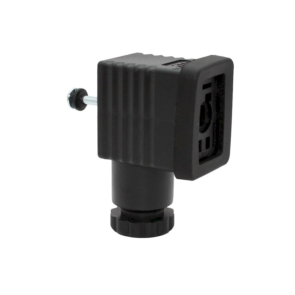 Riegler 100409. Gerätestecker Form B nach EN 175301-803, Kabelanschluss PG 9