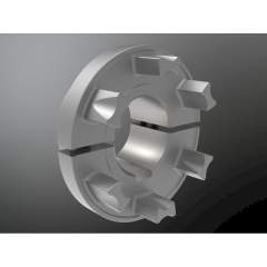 KTR 10007277. Roflex 95 Roflex 95 Taschenteil 1.0 D.22H7 Nut DIN 6885/1-JS9 thread