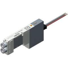SMC SQ1141-5LO1-C4-Q. SQ1*4*, 1000 Series, 5 Port Solenoid Valve, Plug Lead Type