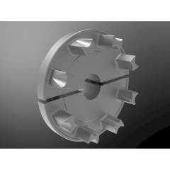 KTR 10006104. Roflex 180 Cam part split Ø37,5F9 pre-drilled