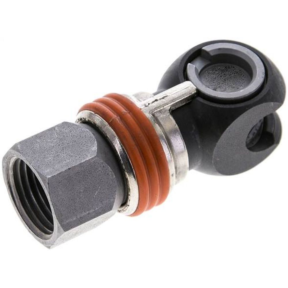 Schwenk-Sicherheits-Kupplungsdose (NW7,2) G 1/2"(IG)